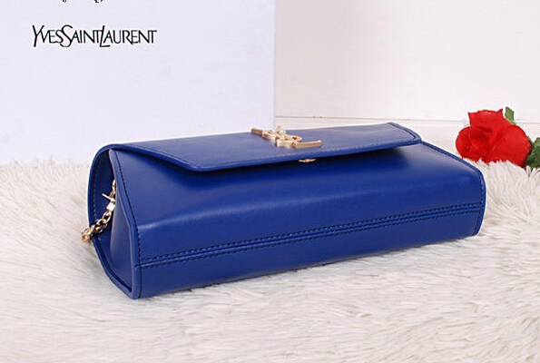 2014 New Saint Laurent Small Betty Bag Calf Leather Y7139 Royal